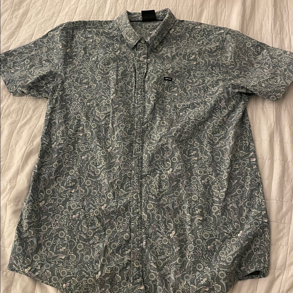 Rip Curl Men’s Short Sleeve Button-Up Shirt